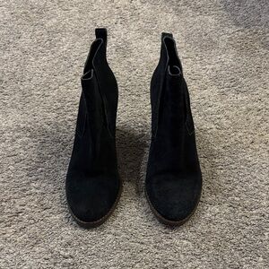 Lucky Brand Black Ankle Booties
